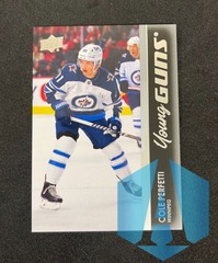2021-22 Upper Deck Series 2 Young Guns #466 Cole Perfetti Winnipeg Jets